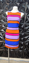 Load image into Gallery viewer, Laundry color striped dress           sz 6
