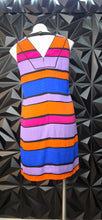 Load image into Gallery viewer, Laundry color striped dress           sz 6
