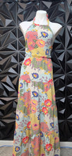 Load image into Gallery viewer, Monteau floral print baby doll dress            sz small
