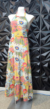 Load image into Gallery viewer, Monteau floral print baby doll dress            sz small
