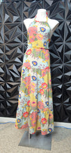 Load image into Gallery viewer, Monteau floral print baby doll dress            sz small
