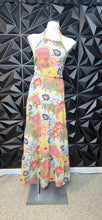 Load image into Gallery viewer, Monteau floral print baby doll dress            sz small
