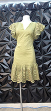 Load image into Gallery viewer, Rails green baby doll dress           sz medium 6/8
