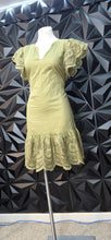 Load image into Gallery viewer, Rails green baby doll dress           sz medium 6/8
