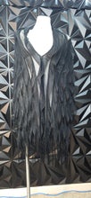 Load image into Gallery viewer, Fringe sheer drape poncho                   one size
