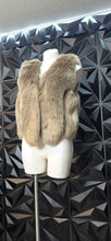 Load image into Gallery viewer, Evelyn K fur vest           sz lrg/xl, Best fitting medium
