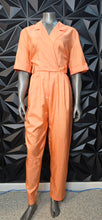 Load image into Gallery viewer, Westbound Orange jumpsuit  sz 16, best fitting sz 12
