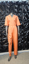 Load image into Gallery viewer, Westbound Orange jumpsuit  sz 16, best fitting sz 12
