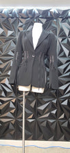 Load image into Gallery viewer, Unbranded lace up blazer            sz untagged, Best fitting sz medium 6/8
