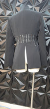 Load image into Gallery viewer, Unbranded lace up blazer            sz untagged, Best fitting sz medium 6/8
