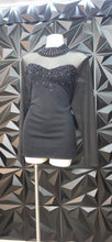 Load image into Gallery viewer, Ashley Stewart beaded sweater           sz untagged, best fit sz 1x/2x
