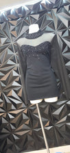 Load image into Gallery viewer, Ashley Stewart beaded sweater           sz untagged, best fit sz 1x/2x
