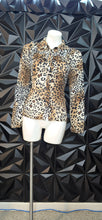 Load image into Gallery viewer, Sweet Rain animal print blouse       sz lrg, 10
