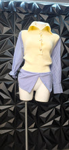 Load image into Gallery viewer, Jovonna layered sweater         sz sm-lrg
