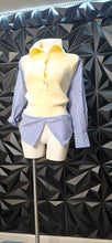 Load image into Gallery viewer, Jovonna layered sweater         sz sm-lrg

