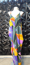 Load image into Gallery viewer, KLD abstract print dress      sz lrg
