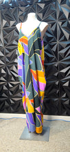 Load image into Gallery viewer, KLD abstract print dress      sz lrg

