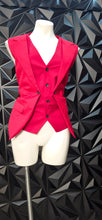 Load image into Gallery viewer, Coofandy  red vest        sz medium
