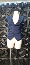 Load image into Gallery viewer, Coofandy blue and black vest              sz medium
