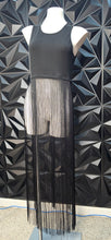 Load image into Gallery viewer, Shein fringe top         sz med (fitting sm/med)
