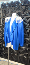 Load image into Gallery viewer, Praise Hyman open front duster         sz sm-lrg
