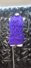 Load image into Gallery viewer, Cable and Gauge purple top           sz lrg
