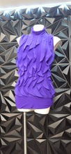 Load image into Gallery viewer, Cable and Gauge purple top           sz lrg
