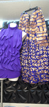 Load image into Gallery viewer, Cable and Gauge purple top           sz lrg
