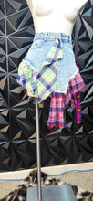 Load image into Gallery viewer, NWT Akira flannel skirt        sz xl, best fitting sz 10/12

