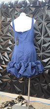Load image into Gallery viewer, NWT Fashion nova ruffled dress           sz xl, best fitting sz 10
