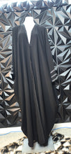 Load image into Gallery viewer, Long black bat arm duster            one size
