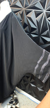Load image into Gallery viewer, Long black bat arm duster            one size
