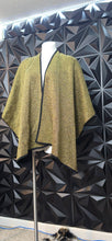 Load image into Gallery viewer, NWT Tuckernut gold poncho           one size
