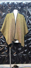 Load image into Gallery viewer, NWT Tuckernut gold poncho           one size

