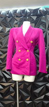 Load image into Gallery viewer, Tahari purple blazer               sz 4-6
