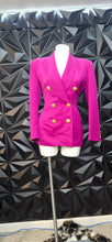Load image into Gallery viewer, Tahari purple blazer               sz 4-6
