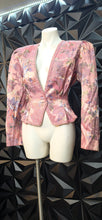 Load image into Gallery viewer, Vintage Nah Nah Collections floral print blazer                sz 15/16, best fit sz 10
