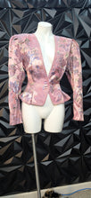 Load image into Gallery viewer, Vintage Nah Nah Collections floral print blazer                sz 15/16, best fit sz 10
