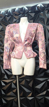 Load image into Gallery viewer, Vintage Nah Nah Collections floral print blazer                sz 15/16, best fit sz 10
