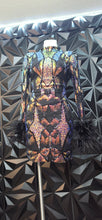 Load image into Gallery viewer, Nova Lux sequin dress                 sz lrg, best fitting sz medium
