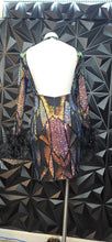 Load image into Gallery viewer, Nova Lux sequin dress                 sz lrg, best fitting sz medium

