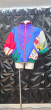 Load image into Gallery viewer, Vintage track jacket             sz untagged,best fitting sz xl-2x
