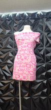 Load image into Gallery viewer, NWT Fashion nova alphabet dress    sz xl (best fit 10/12)
