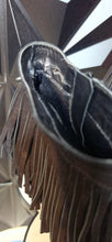 Load image into Gallery viewer, Aldo black fringe heels          sz   8.5
