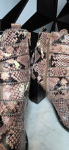 Load image into Gallery viewer, Steve Madden reptile print buckle botties        sz 9    Please read disclaimer
