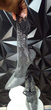 Load image into Gallery viewer, Azalea Wang rhinestone heels        sz 8
