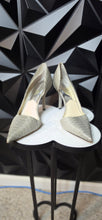 Load image into Gallery viewer, Michael Kors croc heels      sz 10
