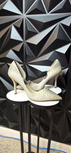 Load image into Gallery viewer, Michael Kors croc heels      sz 10
