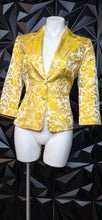 Load image into Gallery viewer, Banana Republic print blazer               sz 6
