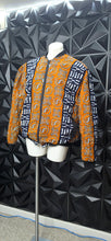 Load image into Gallery viewer, Ankara jacket                 sz untagged, best fit sz lrg/xlrg
